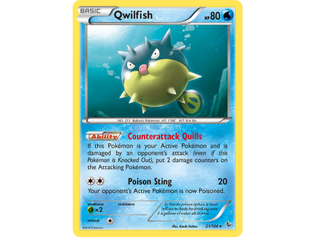 Qwilfish (Reverse Holo)
