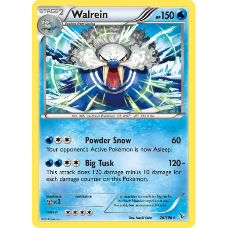 Walrein (Reverse Holo)