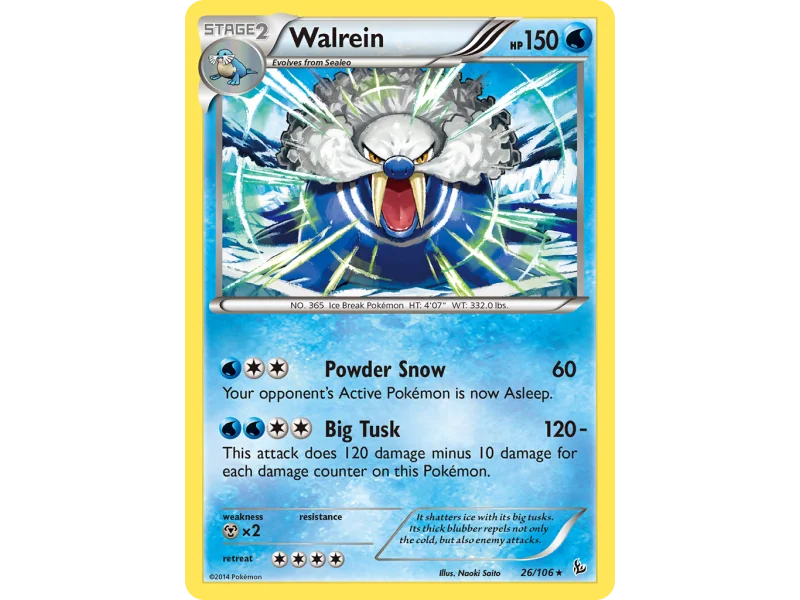 Walrein (Reverse Holo)