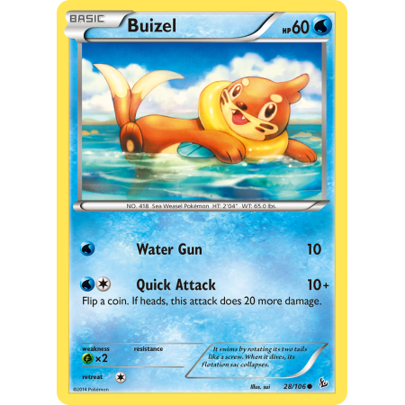 Buizel (Reverse Holo)