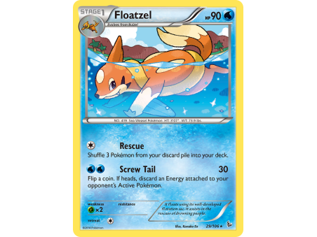 Floatzel (Reverse Holo)