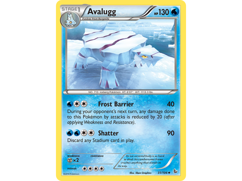 Avalugg (Reverse Holo)