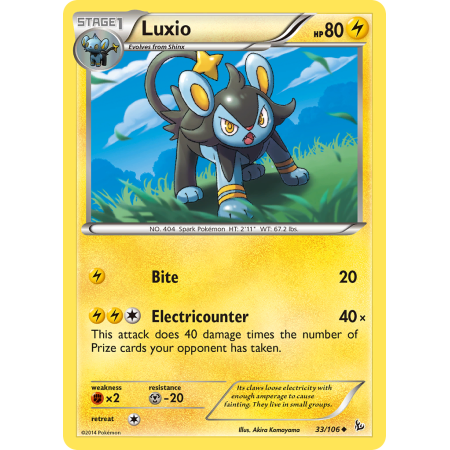 Luxio (Reverse Holo)