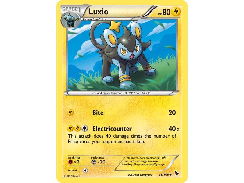 Luxio (Reverse Holo)