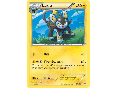 Luxio (Reverse Holo)
