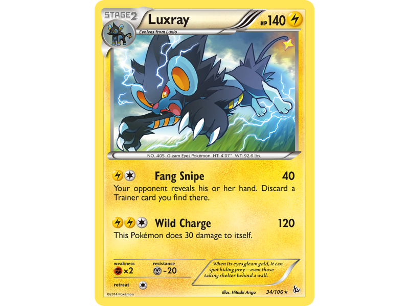 Luxray (Reverse Holo)