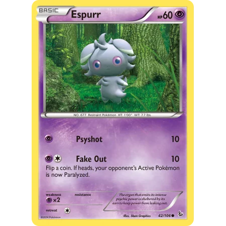 Espurr (Reverse Holo)