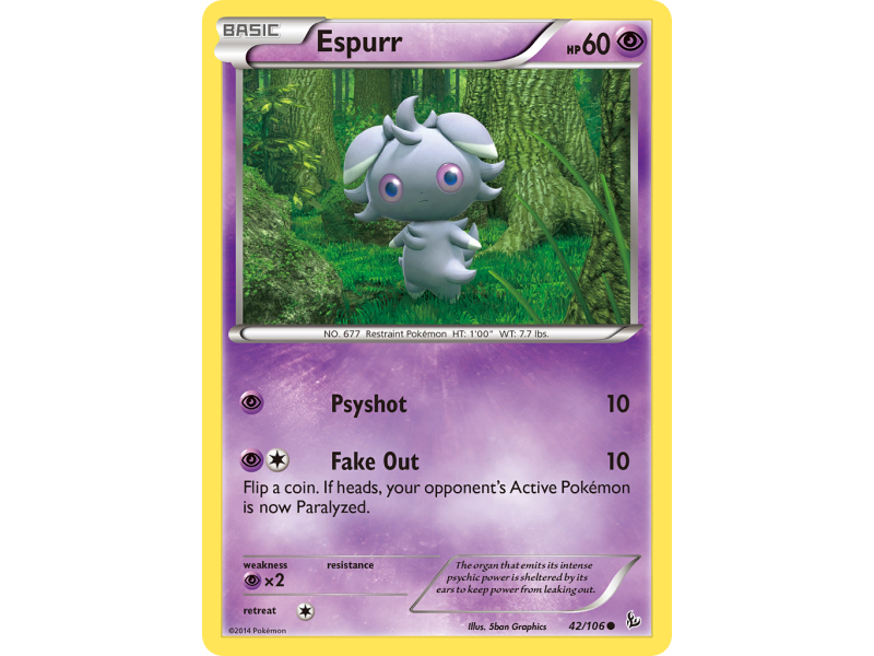 Espurr (Reverse Holo)