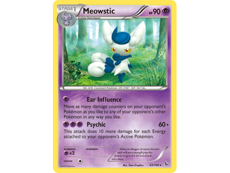 Meowstic (Reverse Holo)