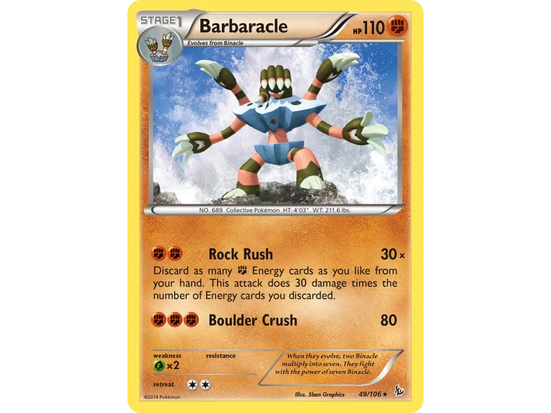 Barbaracle (Reverse Holo)