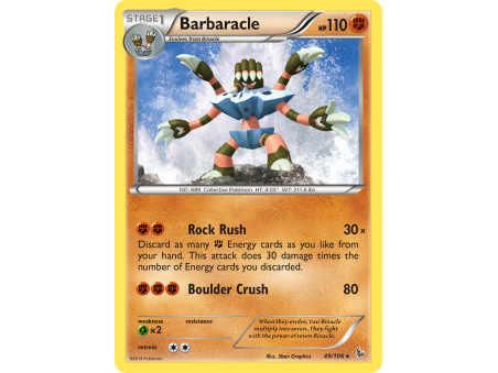Barbaracle (Reverse Holo)