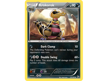 Krokorok (Reverse Holo)