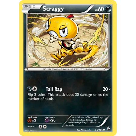 Scraggy (Reverse Holo)
