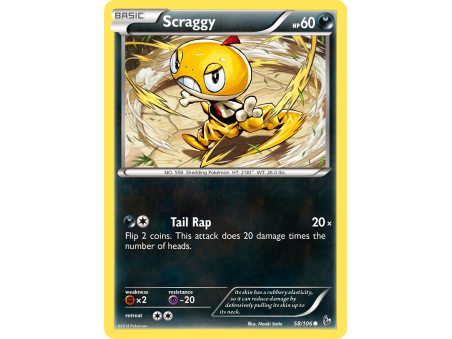 Scraggy (Reverse Holo)