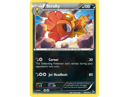 Scrafty (Reverse Holo)