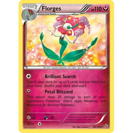 Florges (Reverse Holo)
