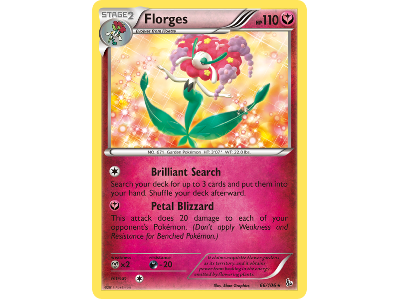 Florges (Reverse Holo)