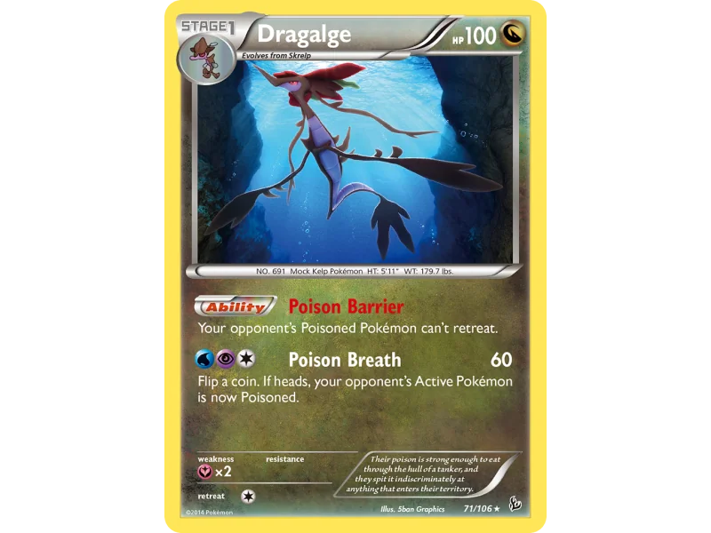 Dragalge (Reverse Holo)