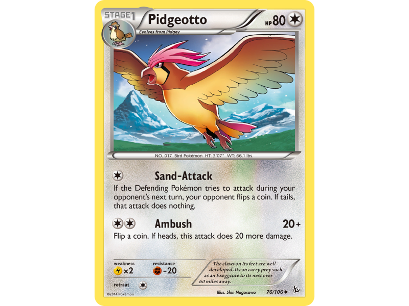 Pidgeotto (Reverse Holo)