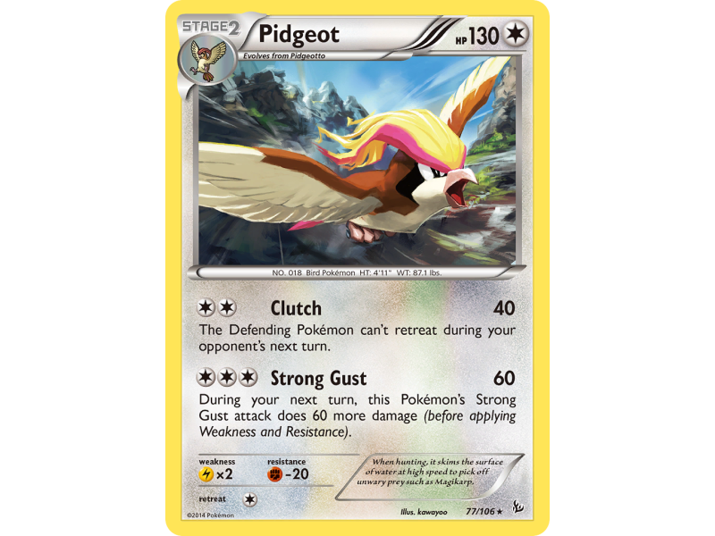 Pidgeot (Reverse Holo)