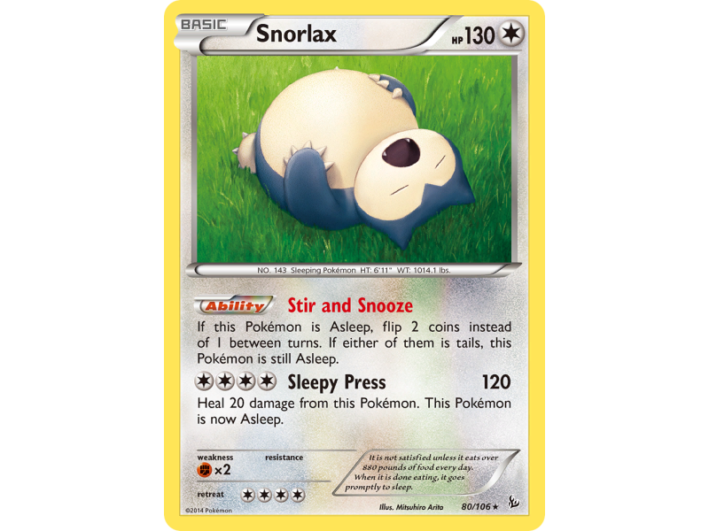 Snorlax (Reverse Holo)