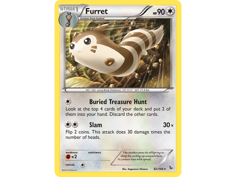 Furret (Reverse Holo)