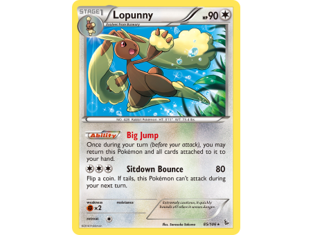 Lopunny (Reverse Holo)
