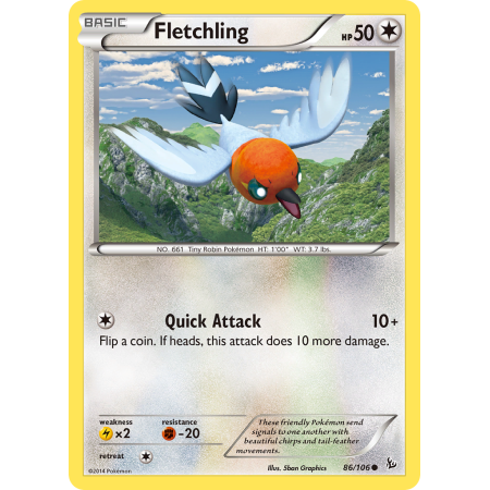 Fletchling (Reverse Holo)