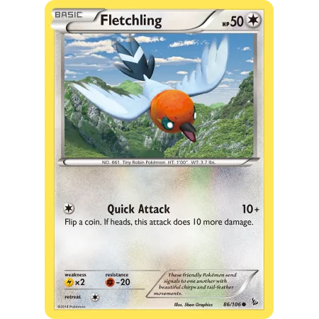 Fletchling (Reverse Holo)