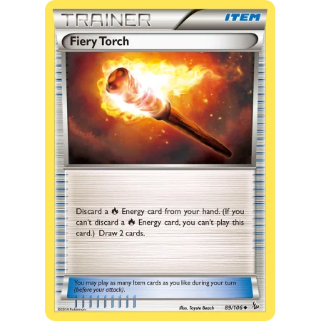 Fiery Torch (Reverse Holo)