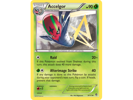 Accelgor (Reverse Holo)