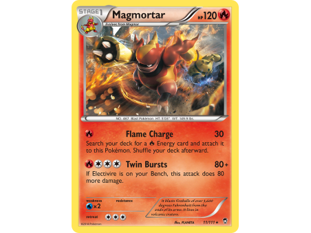 Magmortar (Reverse Holo)