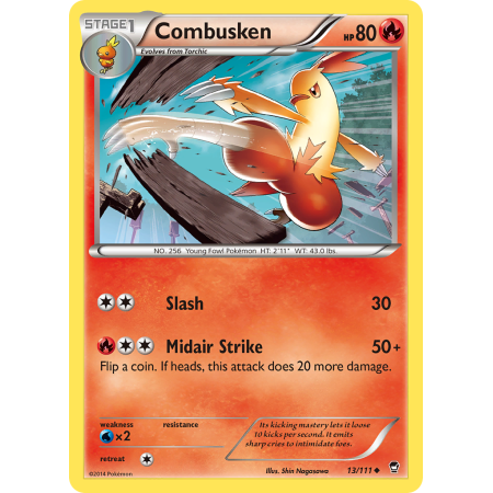 Combusken (Reverse Holo)