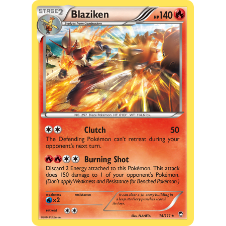 Blaziken (Reverse Holo)
