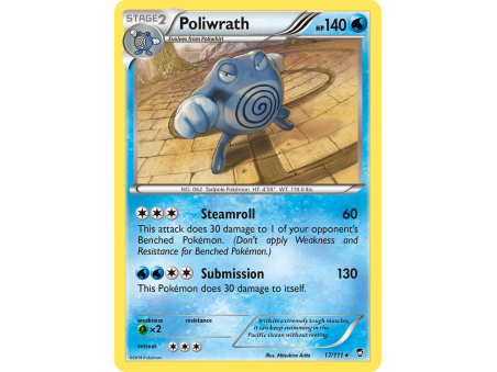 Poliwrath (Reverse Holo)