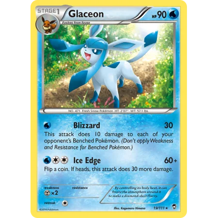 Glaceon (Reverse Holo)