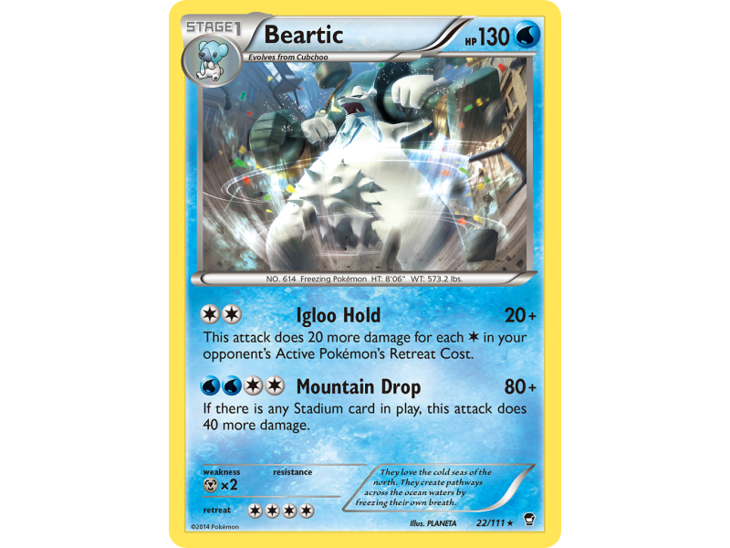 Beartic (Reverse Holo)