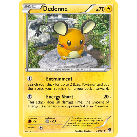 Dedenne (Reverse Holo)