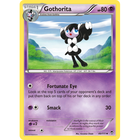 Gothorita (Reverse Holo)