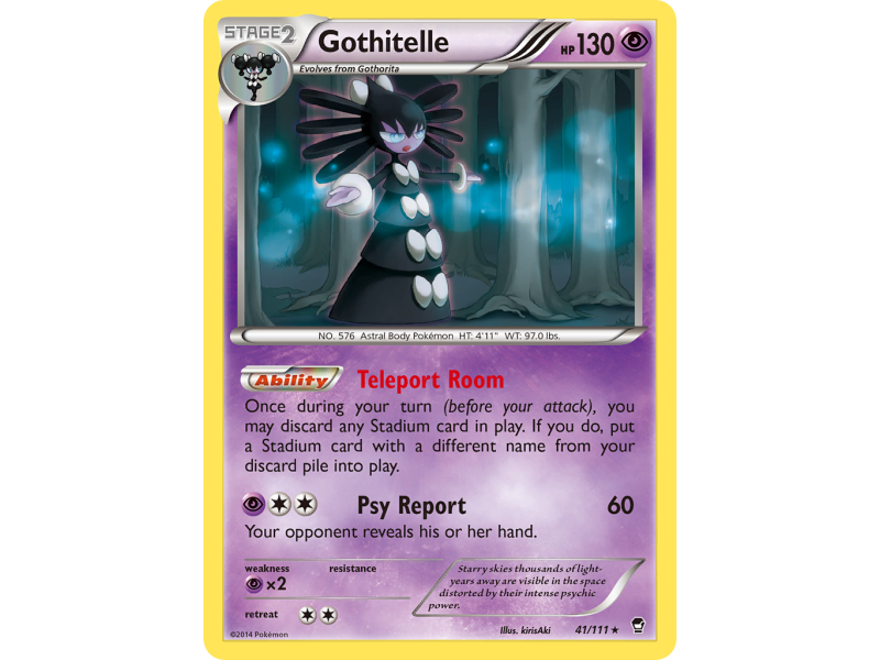 Gothitelle (Reverse Holo)