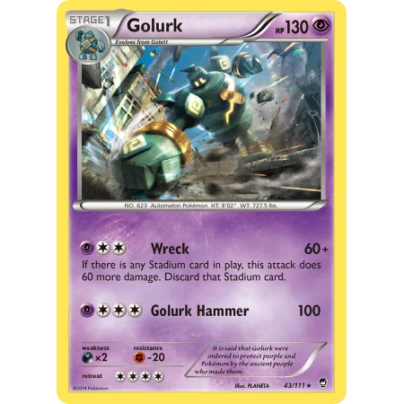 Golurk (Reverse Holo)