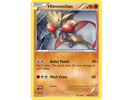 Hitmonchan (Reverse Holo)