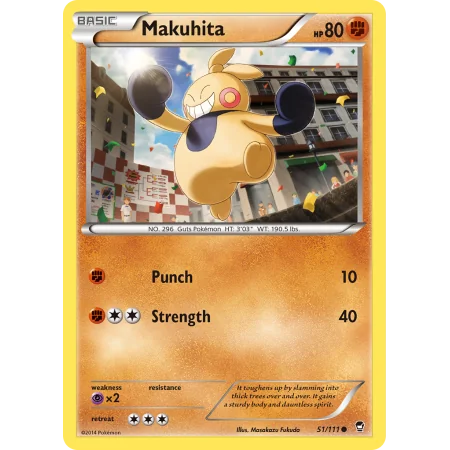 Makuhita (Reverse Holo)