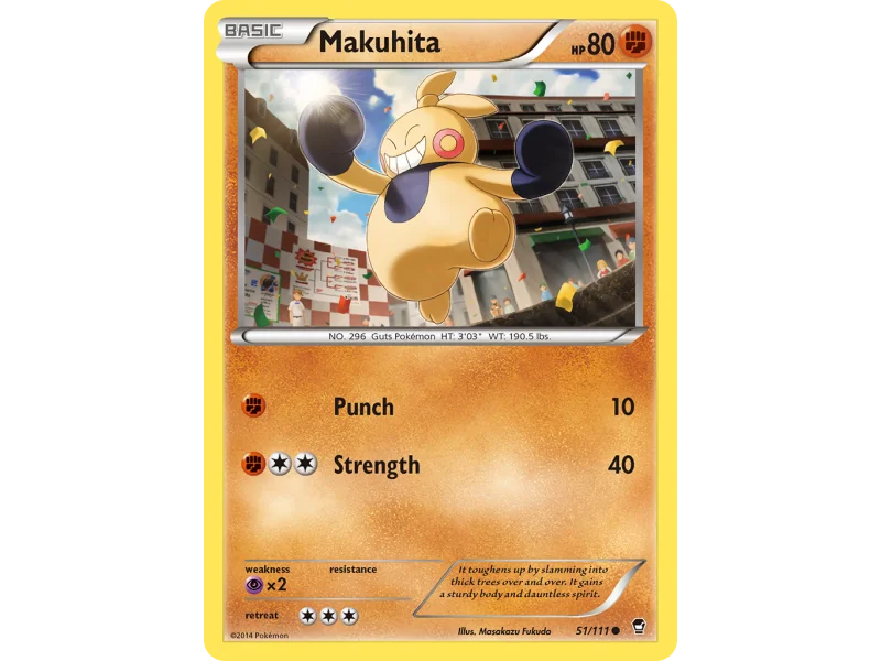 Makuhita (Reverse Holo)