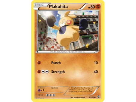 Makuhita (Reverse Holo)