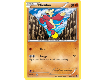 Mienfoo (Reverse Holo)