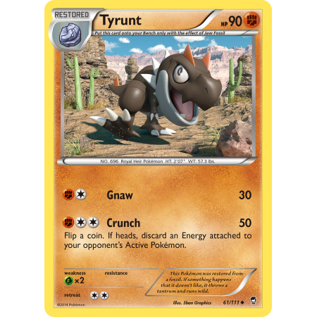 Tyrunt (Reverse Holo)