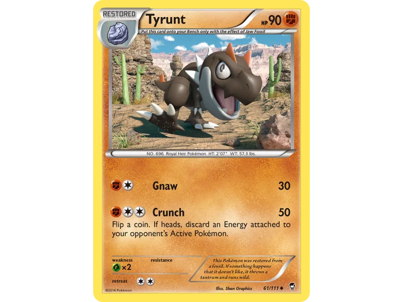 Tyrunt (Reverse Holo)