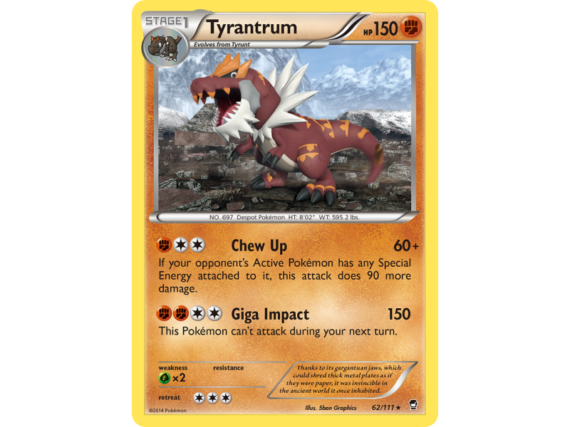 Tyrantrum (Reverse Holo)