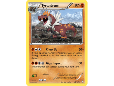 Tyrantrum (Reverse Holo)